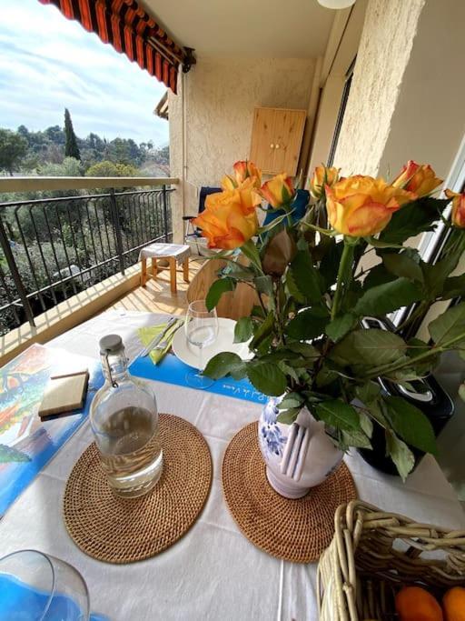 Logement Cosy, Situe Entre Ciel Et Mer Vence Extérieur photo